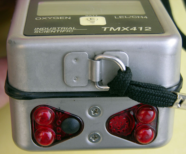 Industrial Scientific MultiGas Monitor Model TMX412 TMX412 UnTested